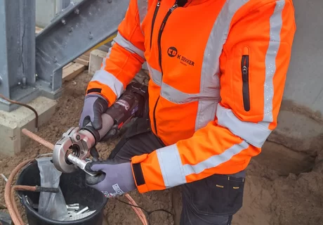 Nieuwbouw E-boiler (50MW Hotwater Elektrodeboiler gebouw) Vattenfall Diemen.