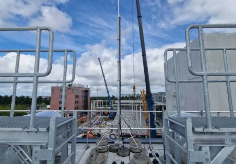 Blikseminstallatie Substation AMS 11- Schiphol-Rijk